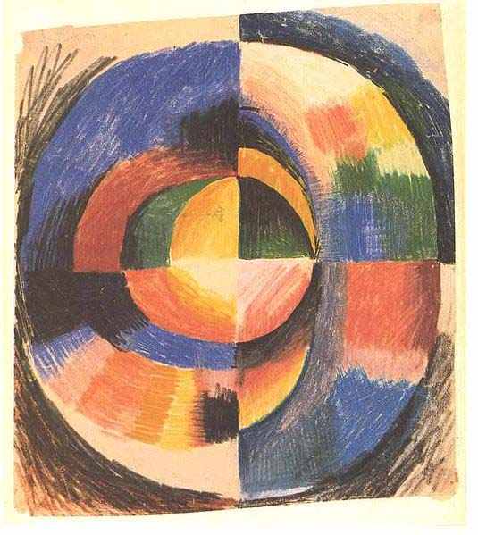 August Macke Colour circle